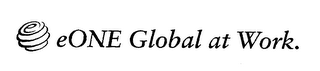 EONE GLOBAL AT WORK. logo