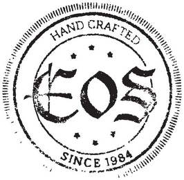 EOS HAND CRAFTED SINCE 1984 logo