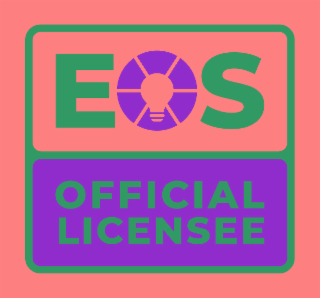 EOS OFFICIAL LICENSEE logo
