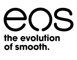 EOS THE EVOLUTION OF SMOOTH. logo