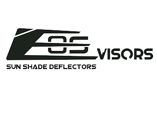 EOS VISORS, SUN SHADE DEFLECTORS logo