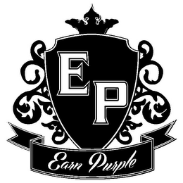 EP EARN PURPLE logo