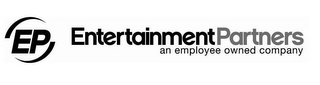 EP ENTERTAINMENTPARTNERS AN EMPLOYEE OWNED COMPANY logo