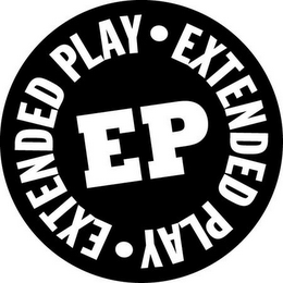 EP EXTENDED PLAY logo