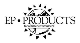 EP PRODUCTS FOR A BETTER ENVIRONMENT logo