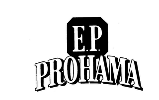 E.P. PROHAMA logo