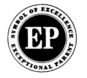 EP SYMBOL OF EXCELLENCE EXCEPTIONAL PARENT logo