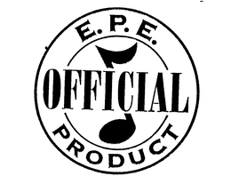 E.P.E. OFFICIAL PRODUCT logo