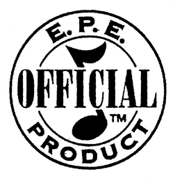E.P.E. OFFICIAL PRODUCT logo