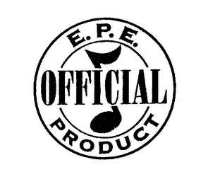 E.P.E. OFFICIAL PRODUCT logo