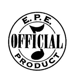 E.P.E. OFFICIAL PRODUCT logo