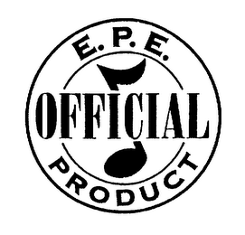 E.P.E. OFFICIAL PRODUCT logo
