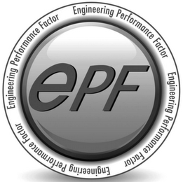 EPF ENGINEERING PERFORMANCE FACTOR logo
