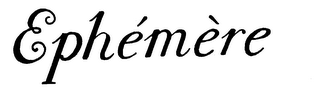 EPHEMERE logo