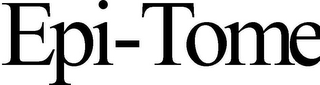 EPI-TOME logo