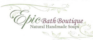 EPIC BATH BOUTIQUE NATURAL HANDMADE SOAPS logo