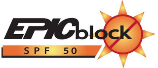 EPIC BLOCK SPF 50 logo