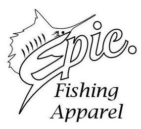 EPIC. FISHING APPAREL logo