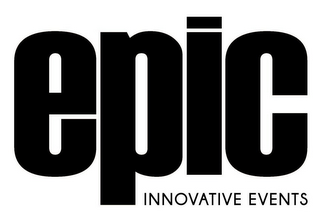 EPIC INNOVATIVE EVENTS logo