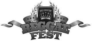 EPIC LEAGUE ENT REGGAE FEST logo