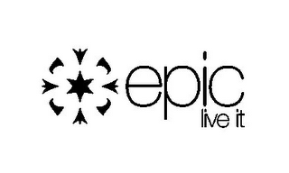 EPIC LIVE IT logo