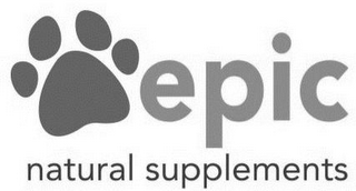 EPIC NATURAL SUPPLEMENTS logo