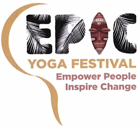 EPIC YOGA FESTIVAL EMPOWER PEOPLE INSPIRE CHANGE logo