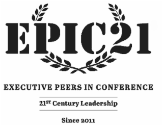 EPIC21 EXECUTIVE PEERS IN CONFERENCE 21 ST CENTURY LEADERSHIP SINCE 2011 logo