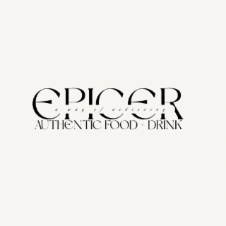 EPICER A WAY OF ACHIEVING AUTHENTIC FOOD + DRINK logo