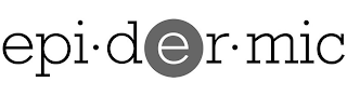 EPI·DER·MIC logo