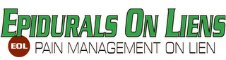 EPIDURALS ON LIENS PAIN MANAGEMENT ON LIEN EOL logo