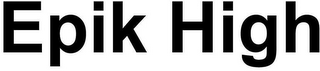 EPIK HIGH logo