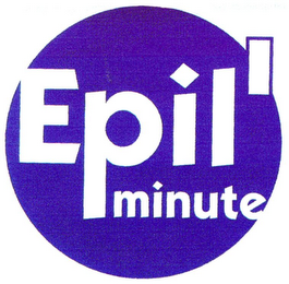 EPIL' MINUTE logo