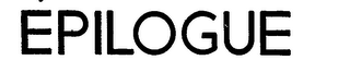 EPILOGUE logo