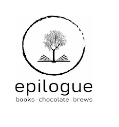 EPILOGUE BOOKS · CHOCOLATE · BREWS logo