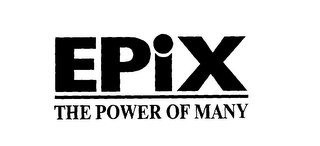 EPIX THE POWER OF MANY logo