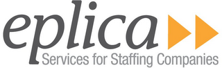 EPLICA SERVICES FOR STAFFING COMPANIES logo