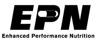 EPN ENHANCED PERFORMANCE NUTRITION logo
