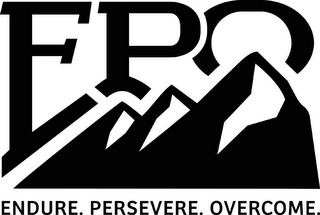 EPO ENDURE. PERSEVERE. OVERCOME. logo