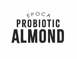 EPOCA PROBIOTIC ALMOND logo