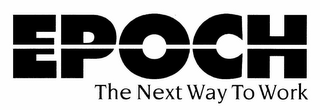 EPOCH THE NEXT WAY TO WORK logo