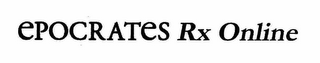 EPOCRATES RX ONLINE logo