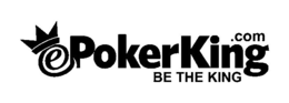 EPOKERKING.COM BE THE KING logo