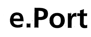 E.PORT logo