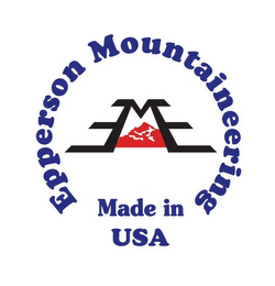 EPPERSON MOUNTAINEERING MADE IN USA EM logo