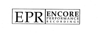 EPR ENCORE PERFORMANCE RECORDINGS logo
