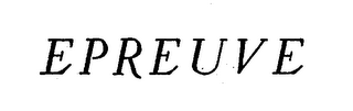 EPREUVE logo