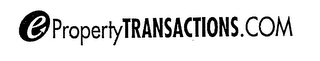 EPROPERTYTRANSACTIONS.COM logo