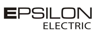 EPSILON ELECTRIC logo