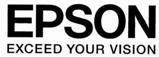 EPSON EXCEED YOUR VISION logo